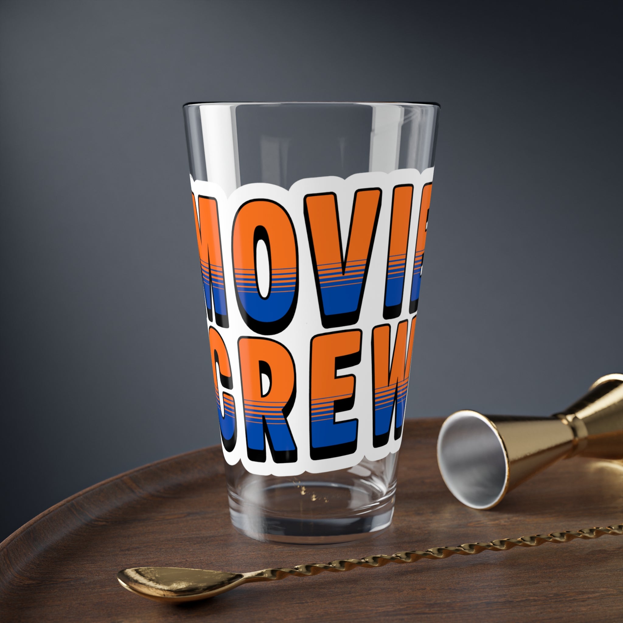 Movie Crew Glass